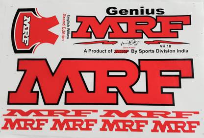 MRF 2018 Bat Sticker