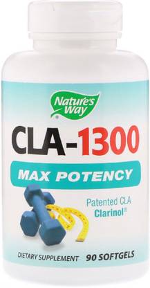Nature's Way Nature's Way, CLA-1300, Max Potency, 90 Softgels
