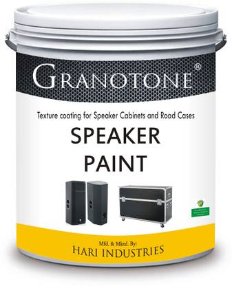 Granotone Spray Grade Speaker Cabinet Texture Coating BLACK Functional Wall Paint