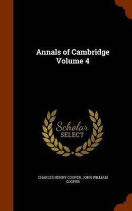 Annals of Cambridge Volume 4