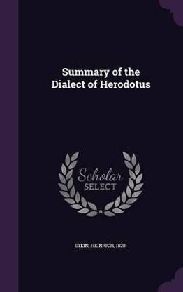 Summary of the Dialect of Herodotus