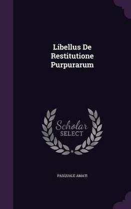 Libellus de Restitutione Purpurarum