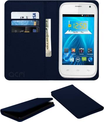 ACM Flip Cover for Spice Smart Flo Ivory 2 Mi-423