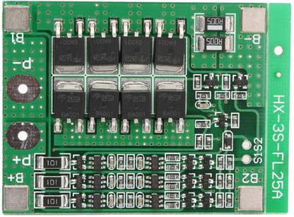 SunRobotics LI-ION 11.1V 3S 25A BATTERY CHARGE/DISCHARGE PROTECTION CIRCUIT Micro Controller Board Electronic Hobby Kit