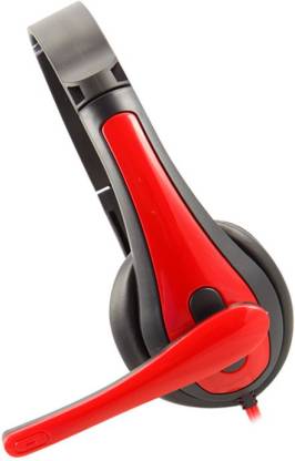 ZEBRONICS Colt 2 Red Wired Headset