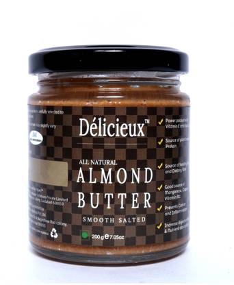 FITJARS DELICIEUX ALmond Butter Smooth Unsalted