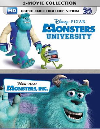 2 Movie Collection - Monsters University and Monsters Inc.