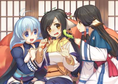 Athah Anime Utawarerumono Kuon Eruruu Kamyu 13*19 inches Wall Poster Matte Finish Paper Print