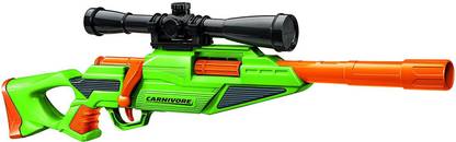 Buzz Bee Air Warriors Carnivore Gun with Bolt Action Blasting Guns & Darts