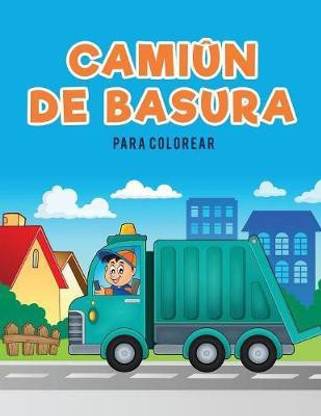 CamiUn de basura para colorear