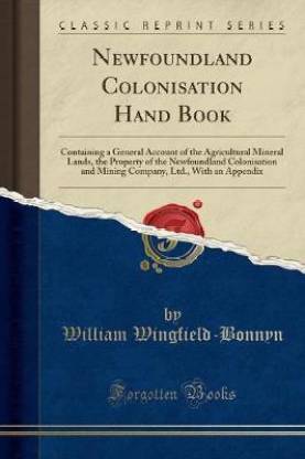 Newfoundland Colonisation Hand Book