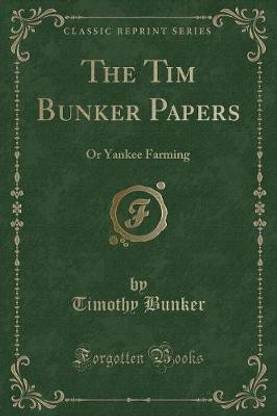 The Tim Bunker Papers