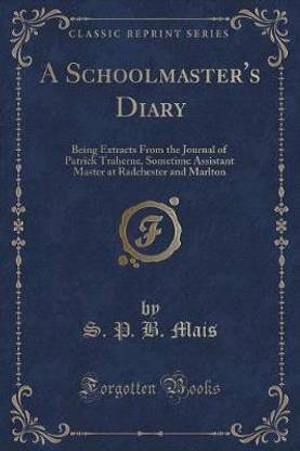 A Schoolmaster's Diary