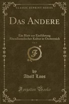 Das Andere, Vol. 1