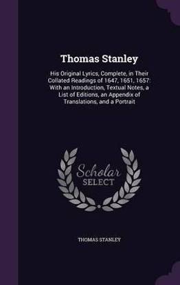 Thomas Stanley