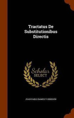 Tractatus De Substitutionibus Directis