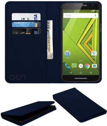 ACM Flip Cover for Motorola Moto X Play Xt1562