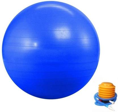 WDS  Gym Ball With Foot Pump, 65cm Gym Ball  (With Pump) Gym Ball
