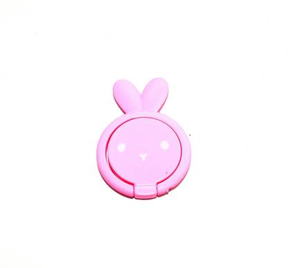 PANKREETI PKT918 Metal 360 Rotate Cute Rabbit Bunny Ring Holder Mobile Holder