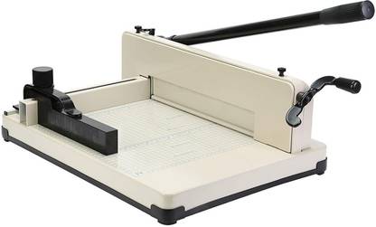 Loggas A4 Paper Trimmer Paper Cutter Guillotine 12 Inch Capacity 80g 400 Sheets for Commercial Photocopy Printing Shop (A4 12 Inch) Metal Grip Guillotine Paper Cutter