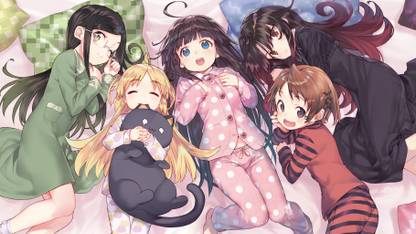 Athah Anime Ryuuou no Oshigoto! Mio Mizukoshi Ai Hinatsuru Charlotte Isoart Ayano Sadatou Ai Yashajin 13*19 inches Wall Poster Matte Finish Paper Print