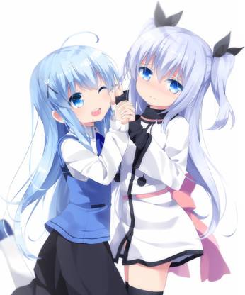 Athah Anime Crossover Chino Kafū Is the Order a Rabbit? Noel Celestial Method 13*19 inches Wall Poster Matte Finish Paper Print