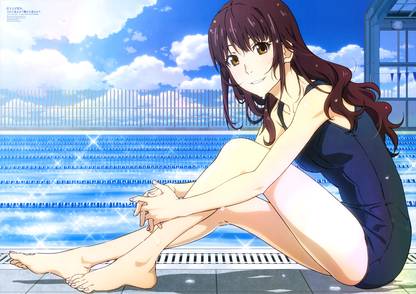 Athah Anime Uchiage Hanabi, Shita kara Miru ka? Yoko kara Miru ka? Nazuna Oikawa 13*19 inches Wall Poster Matte Finish Paper Print