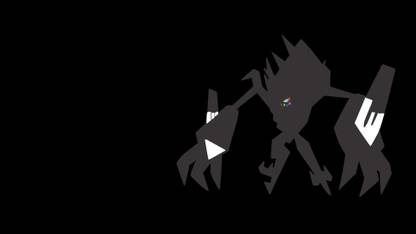 Athah Anime Pokémon Necrozma 13*19 inches Wall Poster Matte Finish Paper Print