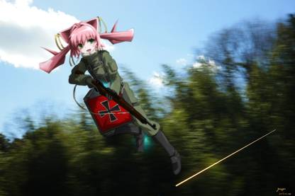 Athah Anime Muv-Luv Alternative Tamase Miki 13*19 inches Wall Poster Matte Finish Paper Print