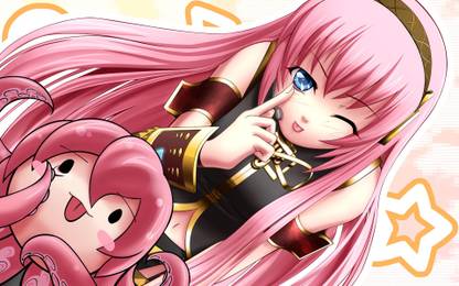Athah Anime Vocaloid Luka Megurine Tako Luka 13*19 inches Wall Poster Matte Finish Paper Print