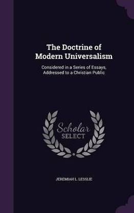 The Doctrine of Modern Universalism