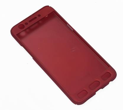 oramsa Front & Back Case for Oppo F3- 360 degree cover case (Red)