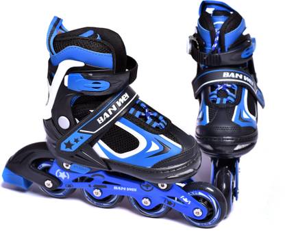 IRIS 78 mm Adjustable Banwei In-line Skates - Size 3-6 UK