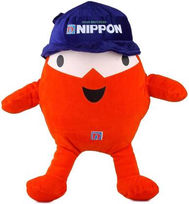 shah brothers enterprises Teddy Nipon blobby Doll Soft Stuffed Toy | Doll Toy for Kids | Birthday Gift (ORANGE)  - 40 cm