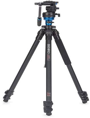Benro A1573FS2 S2 Video Head and AL Flip Lock Legs Tripod Kit
