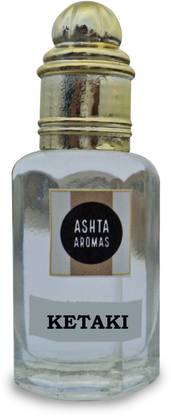 ASHTAAROMAS Pure Ketaki Attar 15ml with Unique Basket Case Herbal Attar