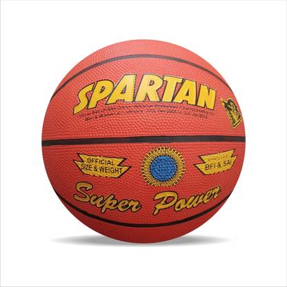 Spartan SUPER POWER ORANGE APP. BY BFI Basketball - Size: 7