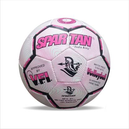 Spartan INDIA KING 32 PANELS APP.BY VFI Volleyball - Size: 4