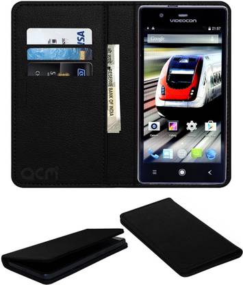 ACM Flip Cover for Videocon Octa Core Z55 Dash