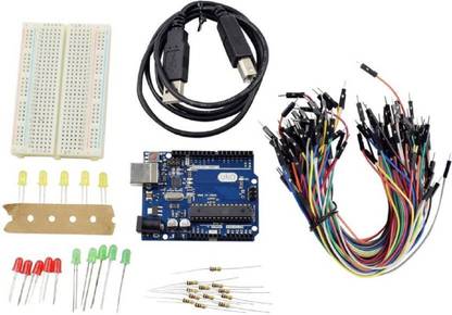 SunRobotics Basic Starter Kit Arduino Uno Breadboard LED Jumper Wire For Arduino Electronic Components Electronic Hobby Kit