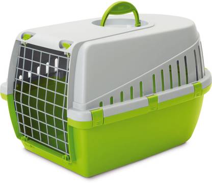 savic Trotter 2 Pet Carrier Lemon Green Lemon green Basket Pet Carrier