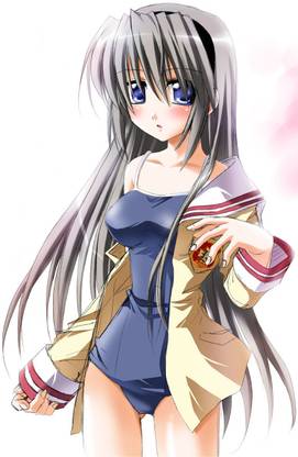 Athah Anime Clannad Tomoyo Sakagami 13*19 inches Wall Poster Matte Finish Paper Print