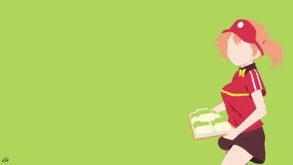 Athah Anime The Devil Is a Part-Timer! Chiho Sasaki Hataraku Maou-sama! Minimalist 13*19 inches Wall Poster Matte Finish Paper Print