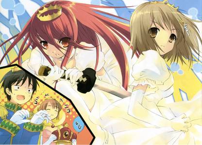 Athah Anime Shakugan No Shana Yūji Sakai Chigusa Sakai Shana Kazumi Yoshida 13*19 inches Wall Poster Matte Finish Paper Print