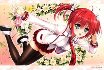 Athah Anime Daitoshokan no Hitsujikai Nagi Kodachi 13*19 inches Wall Poster Matte Finish Paper Print