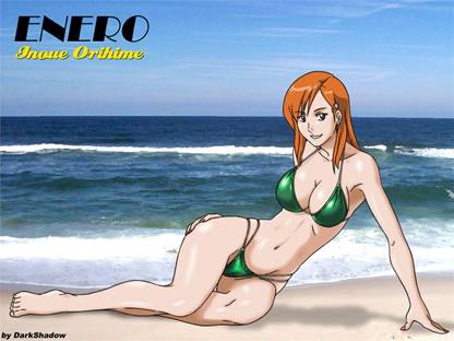 Anime Bleach Orihime Inoue HD Wall Decorative Poster | 350 GSM High Quality Printed Poster |12×18 Inch Size Paper Print