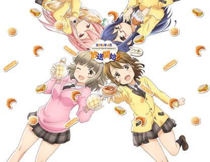 Athah Anime Pan de Peace! Yuu Aizawa Fuyumi Fukagawa Noa Sakura Minami Tani 13*19 inches Wall Poster Matte Finish Paper Print