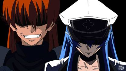 Athah Anime Akame ga Kill! Seryu Ubiquitous Esdeath 13*19 inches Wall Poster Matte Finish Paper Print