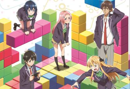 Athah Anime Gamers! Karen Tendou Keita Amano Chiaki Hoshinomori Aguri Tasuku Uehara 13*19 inches Wall Poster Matte Finish Paper Print