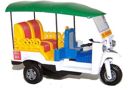 AKSHAT Indian Iconic Model Tuk Tuk Auto